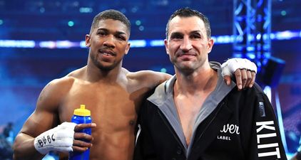 Anthony Joshua’s rematch with Wladimir Klitschko looks almost certain to happen