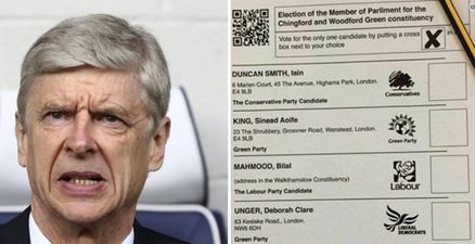 Arsenal fans spoiled their votes in the most predictable way possible