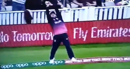 Jason Roy’s stunning catch for England is absolutely astonishing