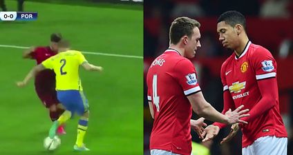 Footage of Victor Linelöf skill has Man United fans poking fun at Phil Jones and Chris Smalling