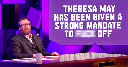 WATCH: “What a monster…” Frankie Boyle tears into Theresa May like only he can