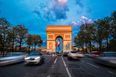 Champs Elysees cordoned off after car crashes into police van in Paris