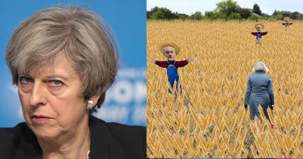 This Theresa May Fields of Wheat game is the naughtiest thing you will do today