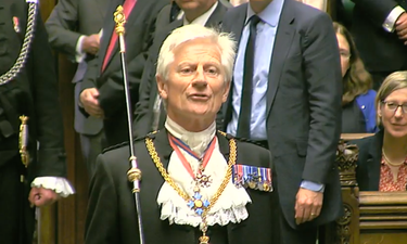 Dennis Skinner heckles Black Rod with joke about Queen missing Royal Ascot