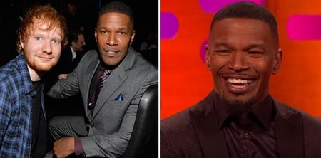 Jamie Foxx has a cracking story about Ed Sheeran staying on his couch