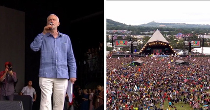 Jeremy Corbyn’s massive Glastonbury set was wall-to-wall revolutionary bangers