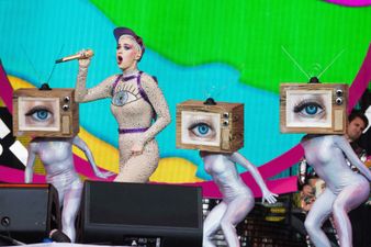 Katy Perry managed to annoy a lot of Scottish people at Glastonbury