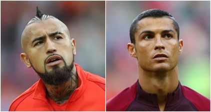 It turns out Arturo Vidal didn’t say those things about Cristiano Ronaldo