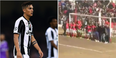 Juventus’ Paulo Dybala scored one of the strangest free-kicks you’ll ever see