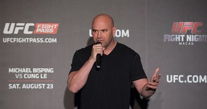 It doesn’t happen often but Dana White has admitted to a mistake