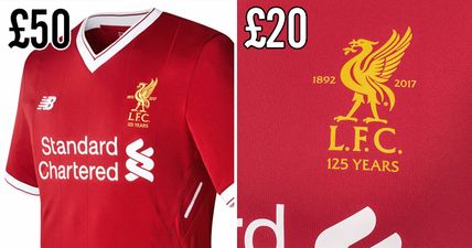 Liverpool release £20 version of 2017/18 home kit with different design