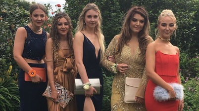 This girl has a genius method for sneaking drink into her prom