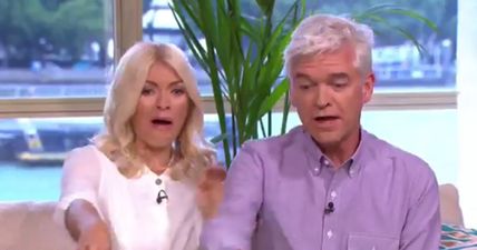 Pony’s perfectly times poop leaves Holly Willoughby in stitches