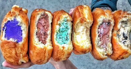 Ice cream-filled doughnuts exist and we demand someone bring them to the UK