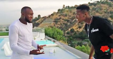 WATCH: Paul Pogba’s reaction to Lukaku telling him he’s joining Man United is magic