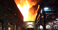 A large fire has been brought under control in London’s Camden Market