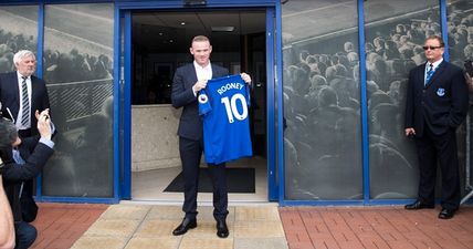 Wayne Rooney’s first goal since return to Everton was just a little bit creepy