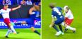 Puyol and Phil Neville exchange words on Twitter after horror ‘leg-breaker’ tackle in friendly game