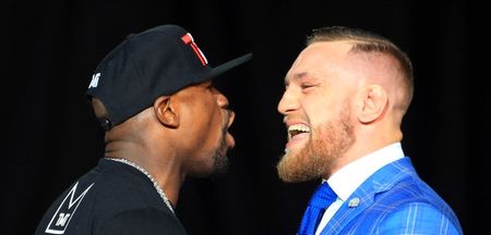 Floyd Mayweather has very strong reaction to Conor McGregor’s ‘half-black’ comments