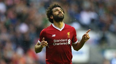 Watch: Mohamed Salah scores first goal for Liverpool in preseason friendly at Wigan