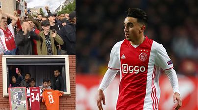 Watch: Emotional scenes as Ajax fans and players come together for Abdelhak Nouri