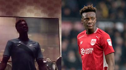 WATCH: Tammy Abraham wows new teammates with his initiation song