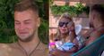 Watch: Grown man Chris cries real tears over a plastic baby on Love island