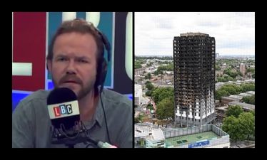 Watch: LBC’s James O’Brien passionately defends his coverage of Grenfell tragedy