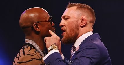 The official poster for Mayweather vs. McGregor is a real let-down