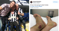 Newcastle United fan dubbed ‘Ultimate Geordie’ after breaking both heels jumping off pub roof