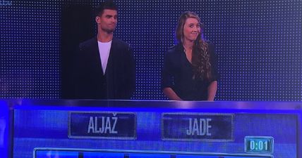 Celebrity contestant had a great response to very wrong answer on The Chase