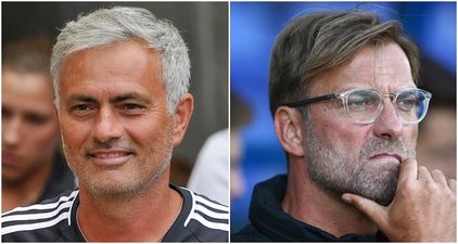 Jurgen Klopp doesn’t seem happy about Jose Mourinho’s prediction for next season