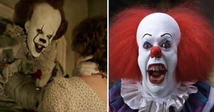 There’s a very cool reference to Tim Curry in the new IT trailer