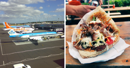 Newcastle Airport now sells doner kebabs that you can take on flights