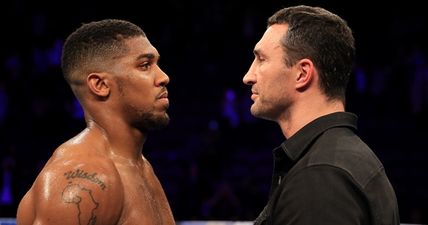 Anthony Joshua offers humble farewell to retiring rival Wladimir Klitschko