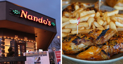 Nando’s are giving away free chicken for A-Level students