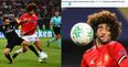 Even Marouane Fellaini sees the funny side to *that* European Super Cup picture