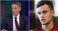 Fans were baffled by Phil Neville’s solution to the Philippe Coutinho situation