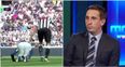 Gary Neville’s view of Jonjo Shelvey’s red card is impossible to argue against