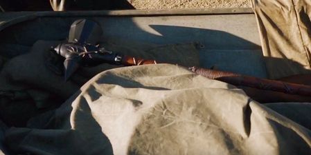 Game of Thrones are absolutely delighted to see this weapon and the person that used it