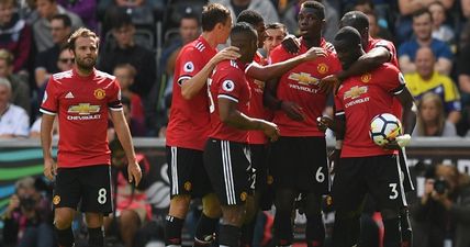 Swansea quickly reminded of Eric Bailly tweet after defender opens the scoring