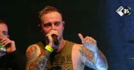 British metal band halt performance as singer calls out man for groping woman in crowd