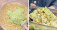 Watch in horror as someone desecrates mac & cheese by adding a ton of avocado