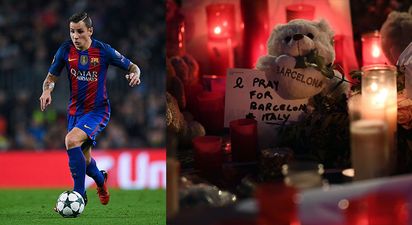 Barcelona star Lucas Digne gave first aid to victims of Las Ramblas attack