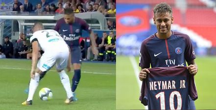 WATCH: Neymar humiliates another opponent before producing a sublime no-look cross for PSG