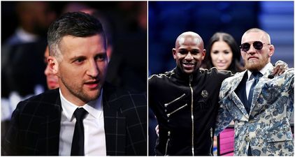 Carl Froch’s commentary did not go down well with many fans watching McGregor v Mayweather