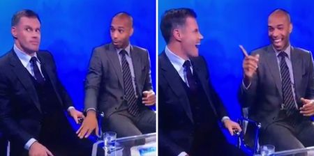 That hilarious Carragher and Henry moment happened again and people absolutely loved it