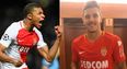 Kylian Mbappe’s move to PSG appears to have been confirmed by leaked images of Monaco’s new transfer unveiling
