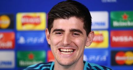 Thibaut Courtois brings the funny with reaction to Diego Costa latest