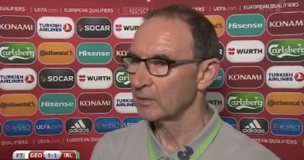 Martin O’Neill gets very touchy over questions about Ireland’s football